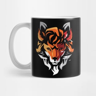 hipster fox Mug